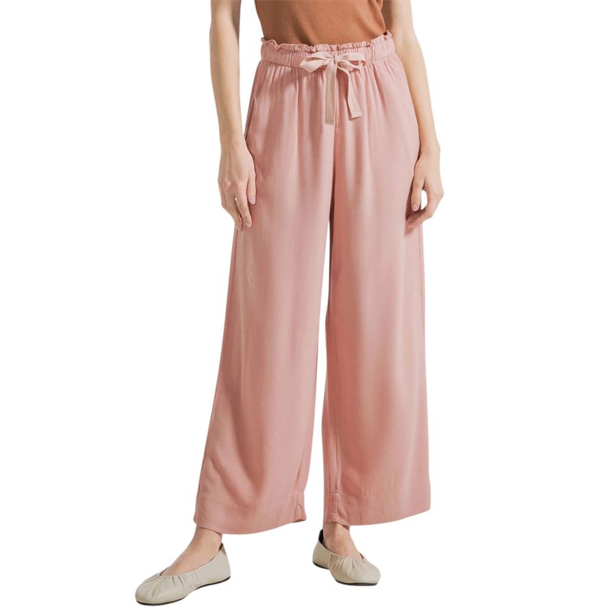 Pantalone tuta cropped in viscosa crepe da donna Deha | A0065537311